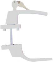 Ручка оконная двусторонняя узкая / обычная с ключом