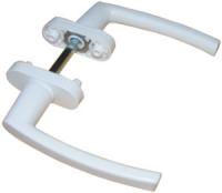  Ручка оконная двусторонняя, Белый