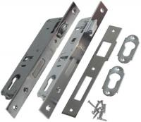 ANBO Открытый врезной замок для алюминиевых профилей с фалевой и роликовой защёлками