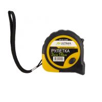 Рулетка Ultima, обрезиненный корпус, плавная фиксация