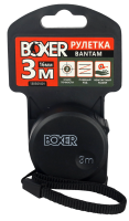 Рулетка BOXER Bantam 3 м х 16 мм, пластиковый корпус