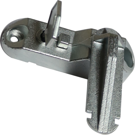 Блокиратор окна флажковый с ключом, БЕЛЫЙ