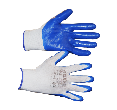 Перчатки BOXER нейлоновые с нитриловым покрытием, BXR2201